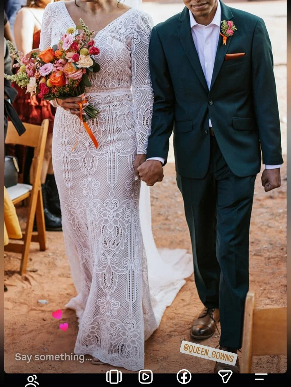 All Offers Considered-Bohemian Wedding Dress Only Worn For A Few Hours